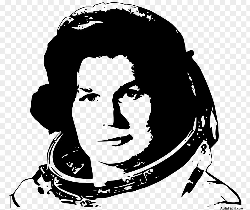 Soviet Union Valentina Tereshkova Vostok 6 Women In Space Clip Art PNG