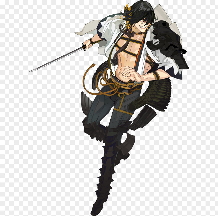 Sword Touken Ranbu Uchigatana Kotetsu Hagane Tonbokiri PNG