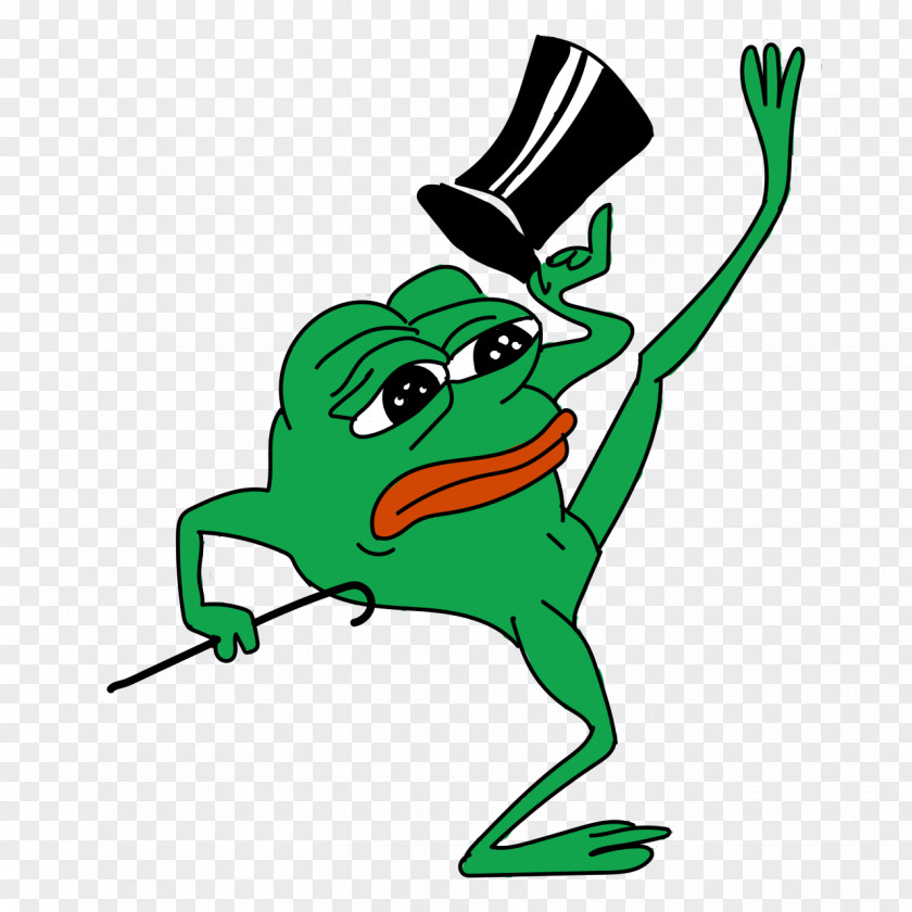 T-shirt Pepe The Frog Top Hat Clip Art PNG