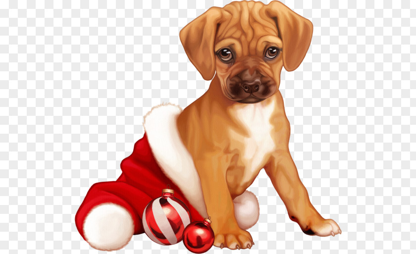 Christmas Puppies Day Clip Art Image New Year Dog PNG