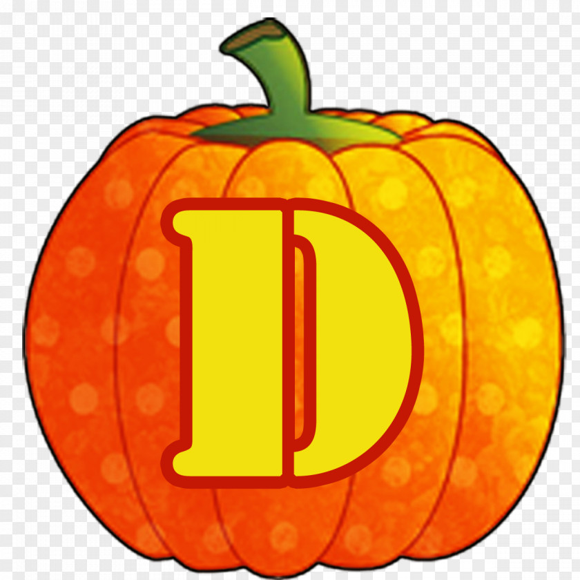 D&d Jack-o'-lantern Alphabet Halloween Pumpkin Calabaza PNG