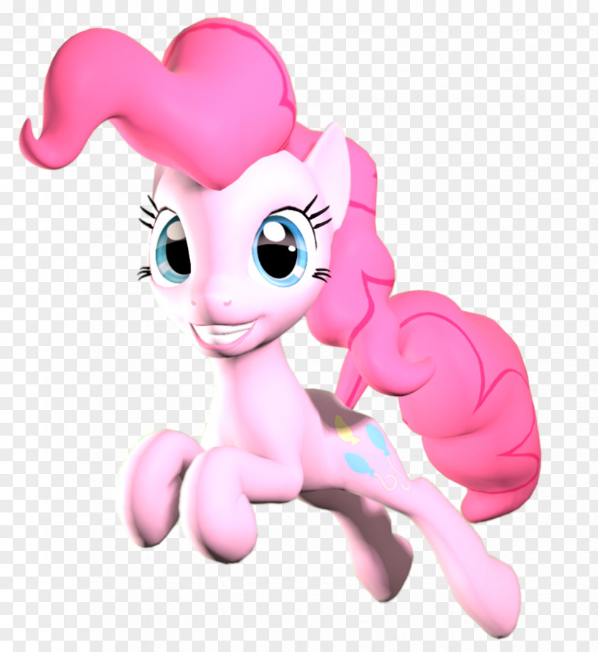 Pie Pony Pinkie Horse Character Cartoon PNG