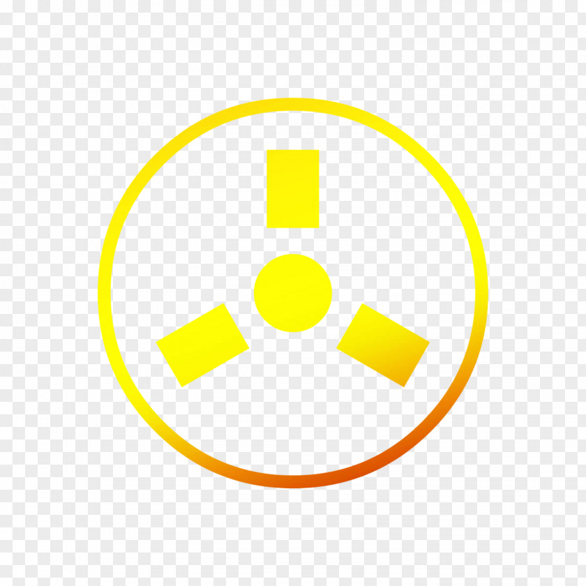 Yellow Angle Circle Product Design PNG