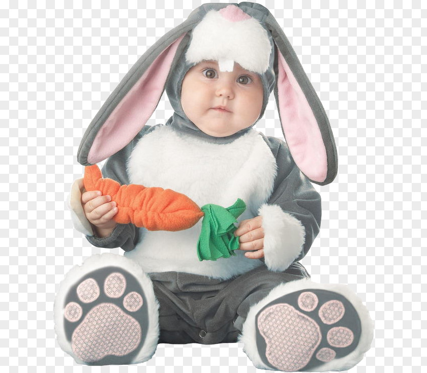 Bunny Cartoon Baby Dress Easter Costume Infant Rabbit Child PNG