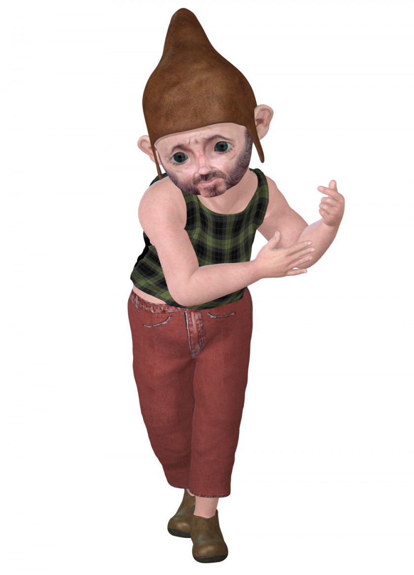 Dwarf Costume Child Toddler Mascot Headgear PNG