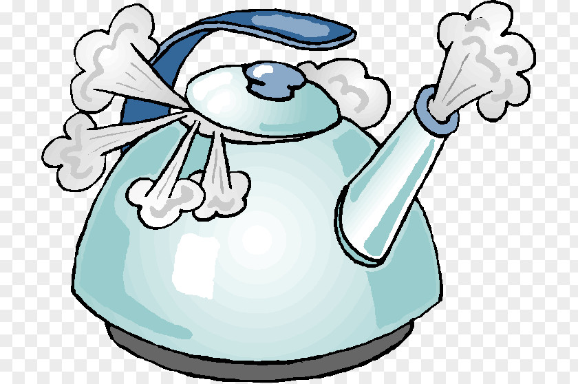 Kettle Teapot Steam Boiling PNG