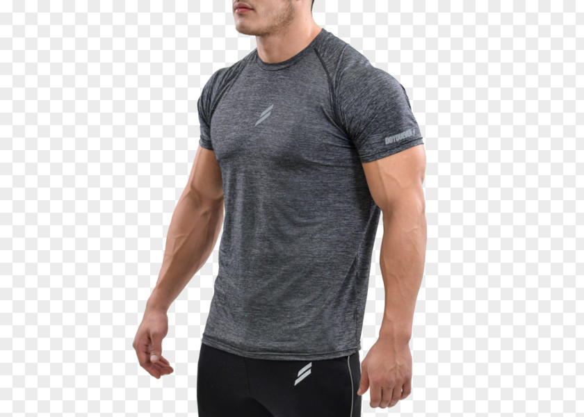 Limitless Movement Long-sleeved T-shirt Shoulder Pocket PNG