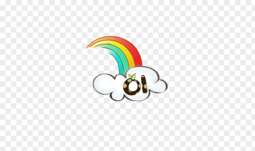 Little Rainbow Cloud Download PNG