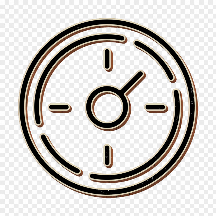 Milometer Icon Dashboard Car PNG
