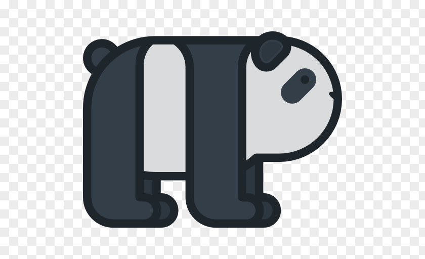 Panda Giant Icon PNG
