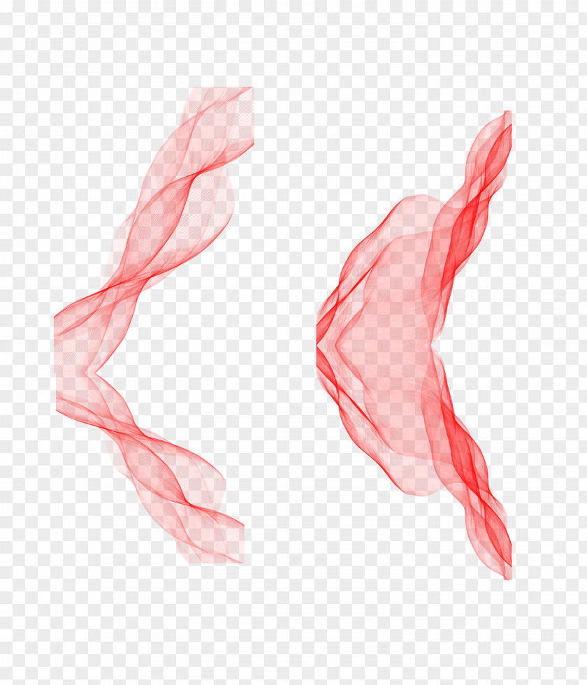 Red Silk Ribbon PNG