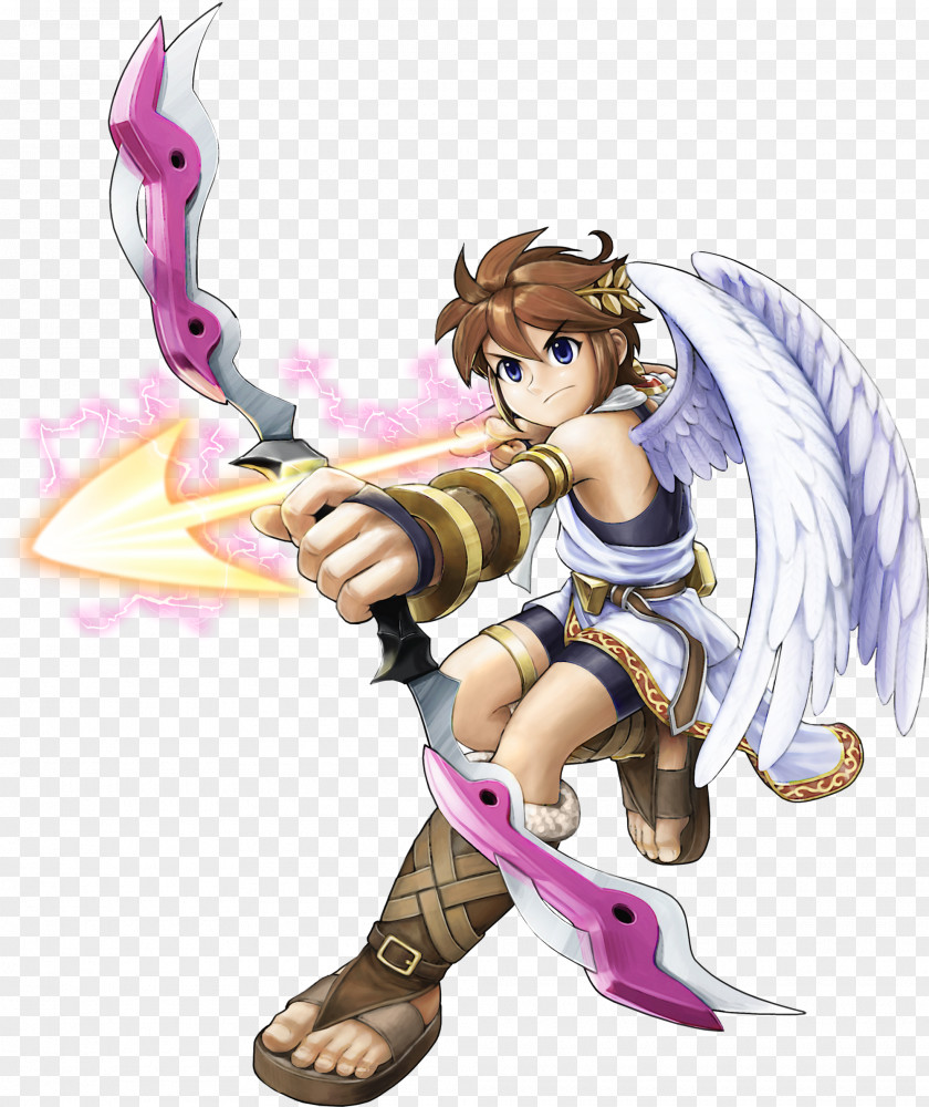 Arrow Bow Kid Icarus: Uprising Of Myths And Monsters Super Smash Bros. Brawl Pit PNG