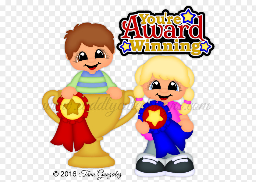 Award Winning Character Happiness Clip Art PNG