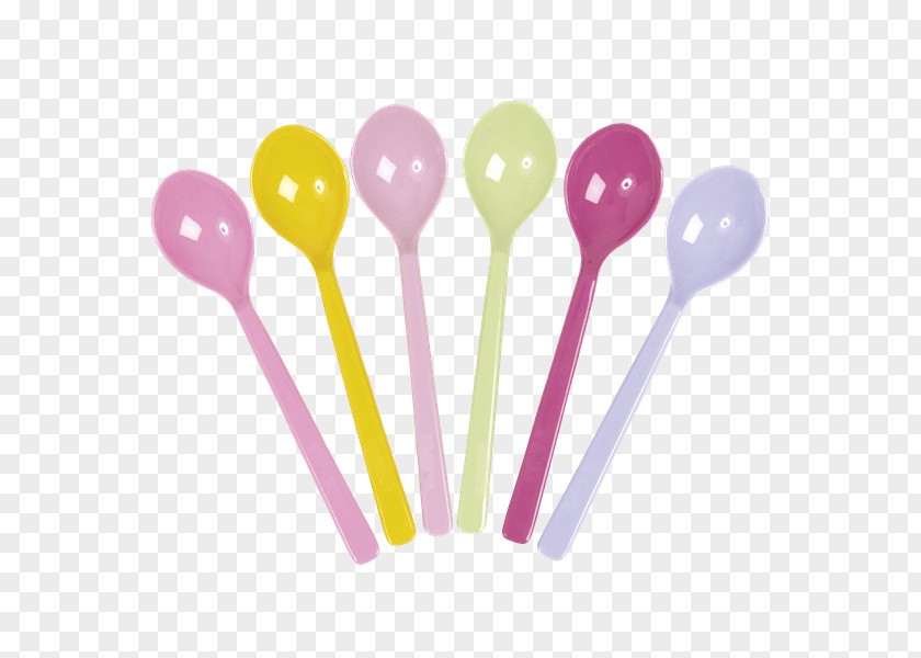 Cosmetics Decorative Material Knife Rice 6-Pack Melamine Teaspoons Cutlery PNG
