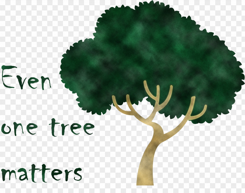 Even One Tree Matters Arbor Day PNG