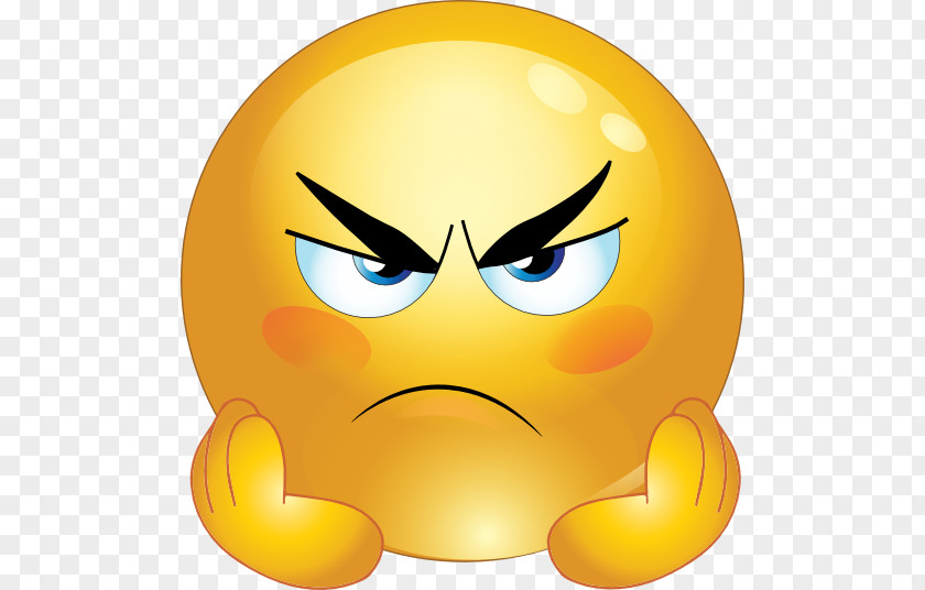 Grumpy Face Cliparts Emoticon Anger Emoji Smiley Clip Art PNG