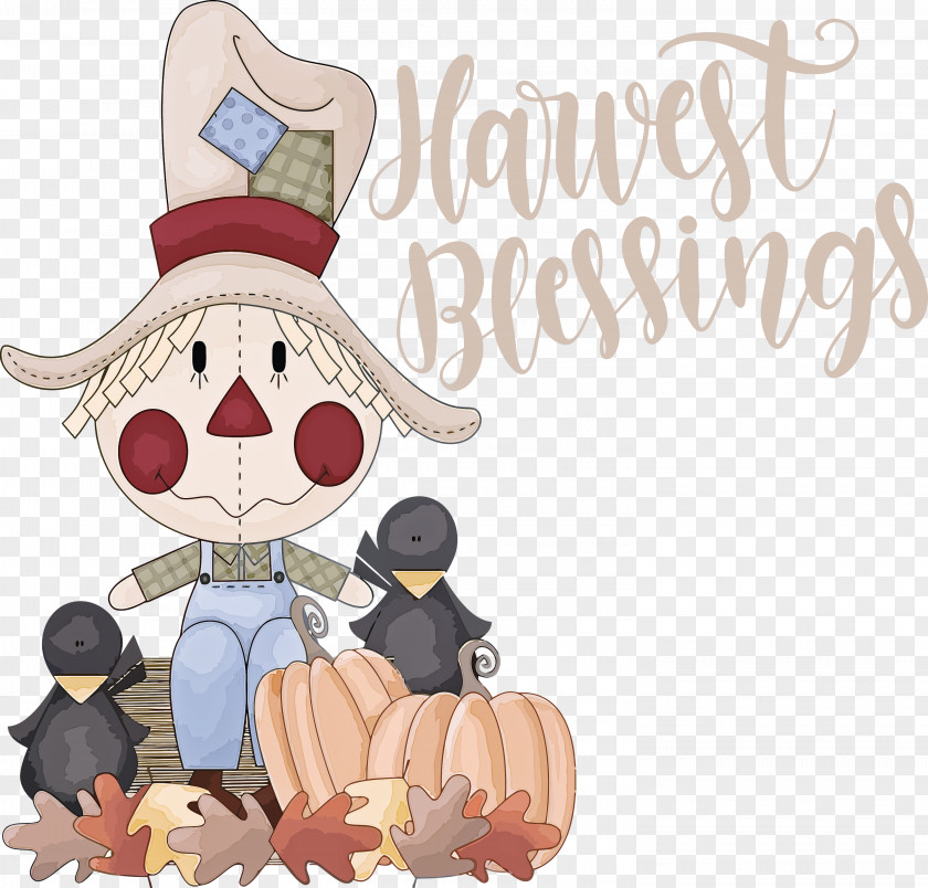 Harvest Blessings Thanksgiving Autumn PNG