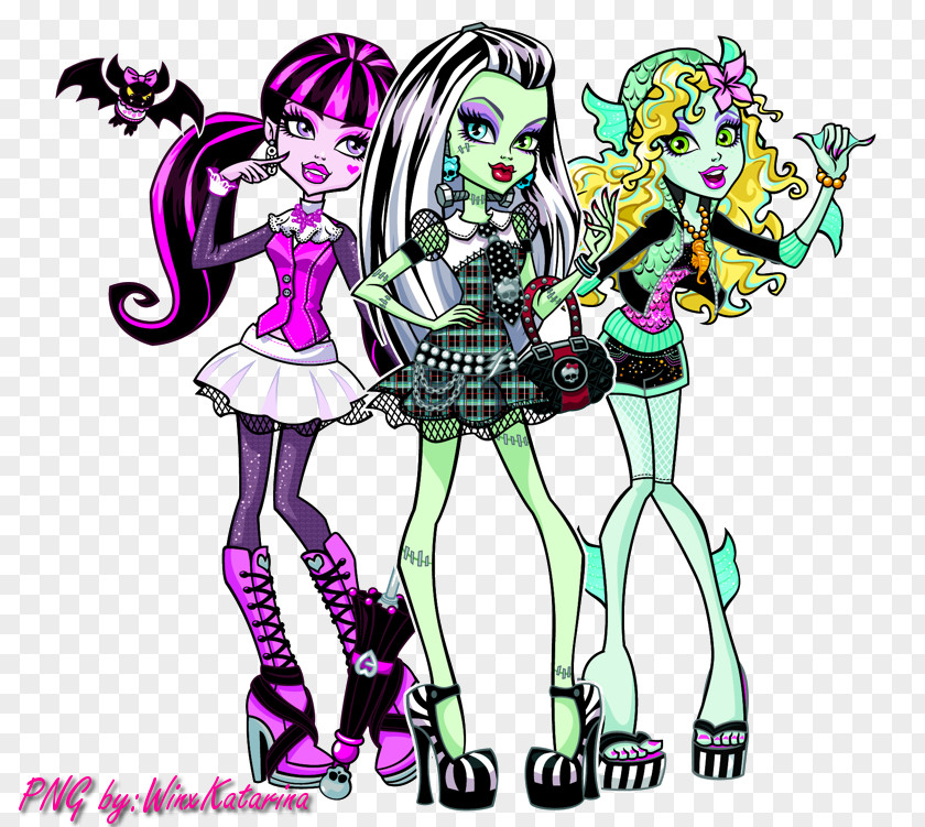 Party Monster High Frankie Stein PNG
