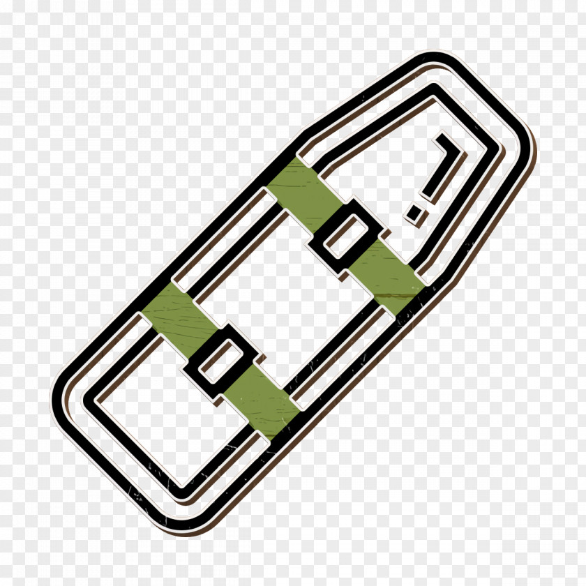 Rescue Icon Spinal Board PNG