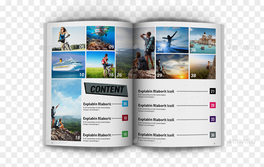 Design Graphic Page Layout Computer Software Magazine PNG