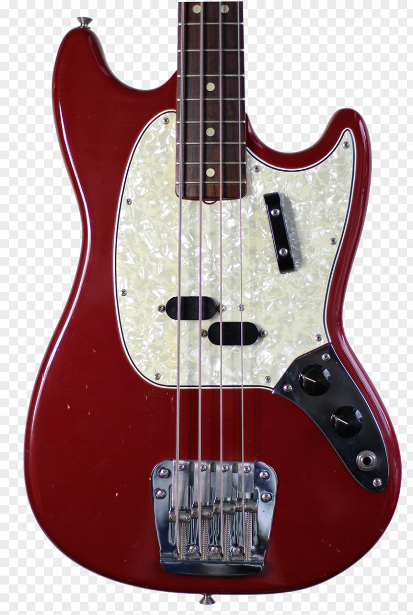 Fender Mustang Bass Guitar Electric PNG