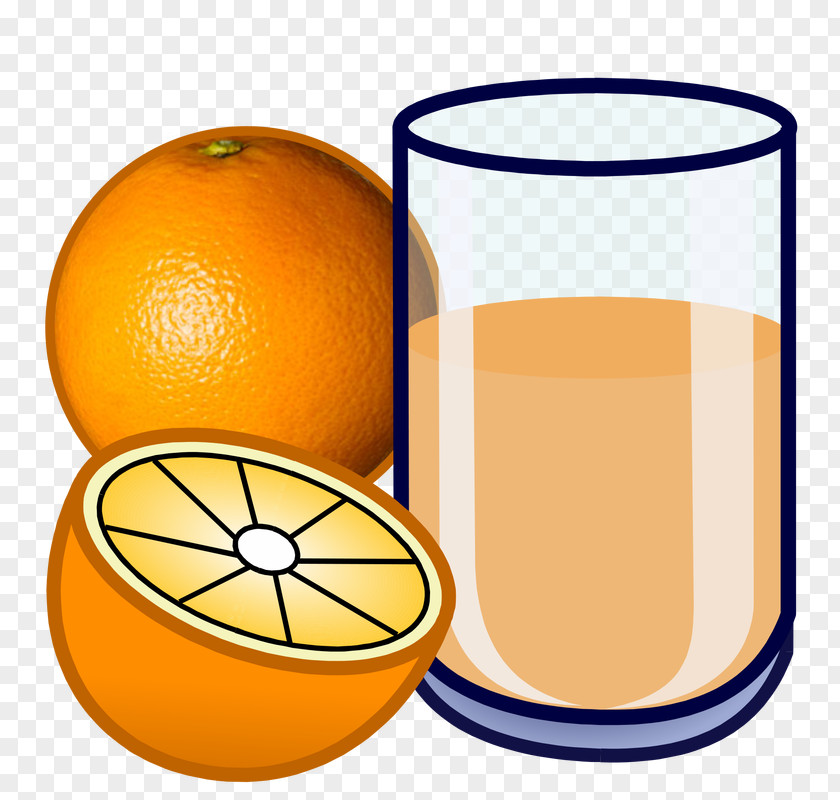 Orange Juice Tea Milk Bottle Breakfast Cartoon PNG