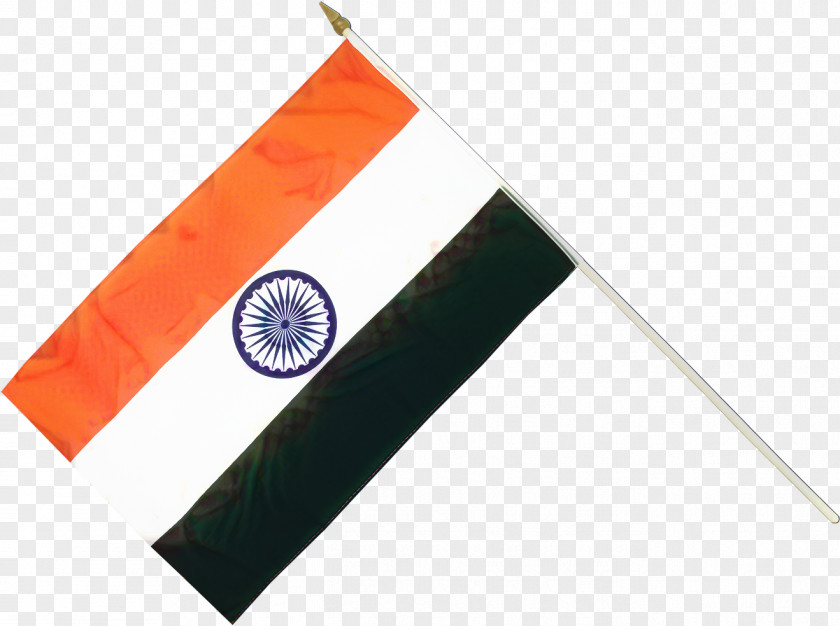 Rectangle Orange India Flag PNG