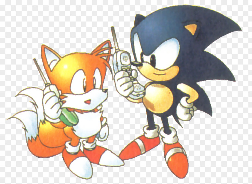Sonic The Hedgehog 2 Chaos Tails CD 3 PNG