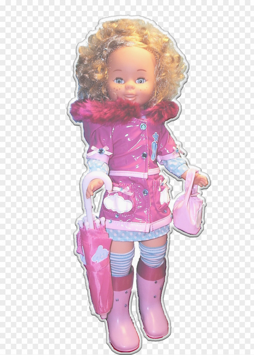 Barbie Toddler Figurine PNG