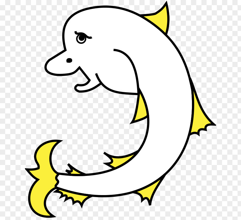 Dolphin Jumping White Line Art Cartoon Marine Mammal Clip PNG