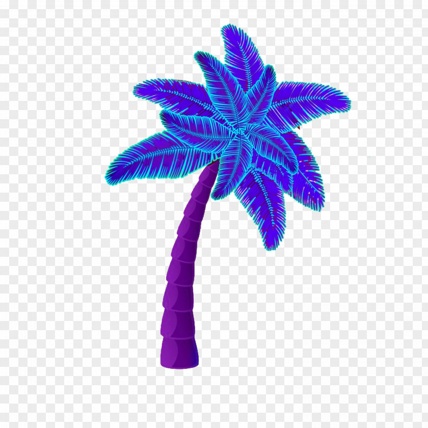 Flower Arecales Cartoon Palm Tree PNG