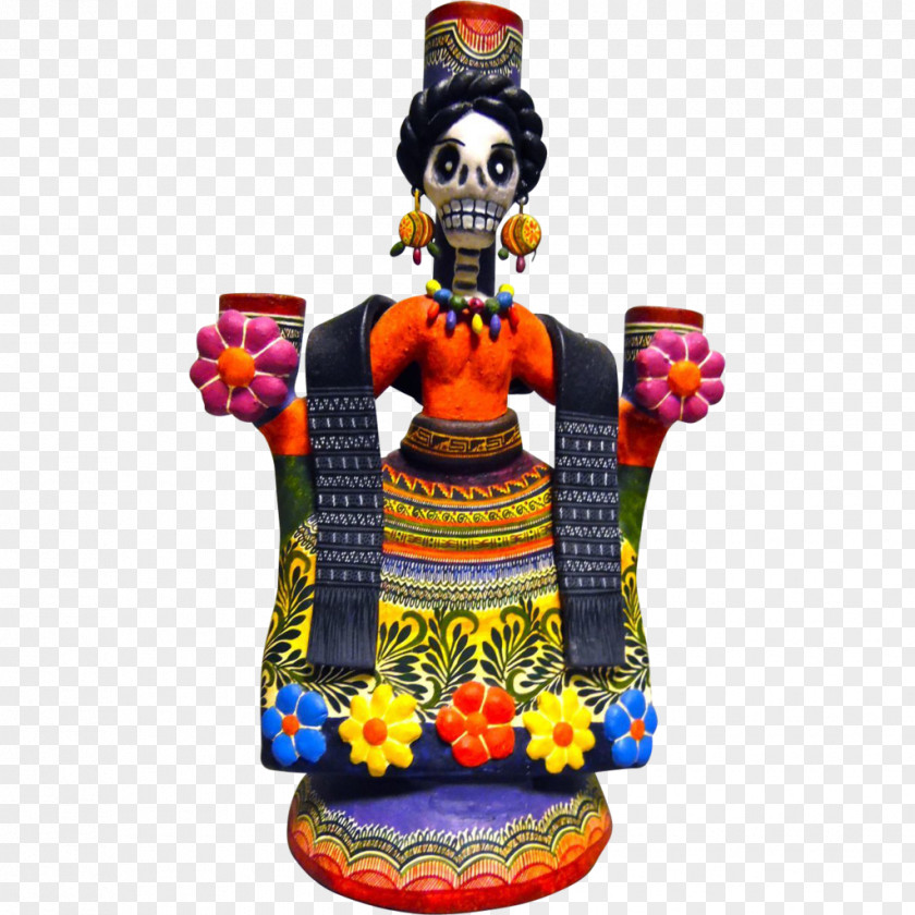 Frida Kahlo Figurine PNG