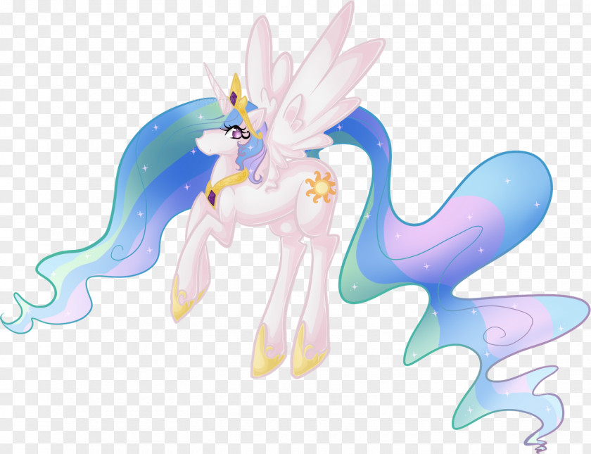 Horse Cartoon Fairy Illustration Mammal PNG