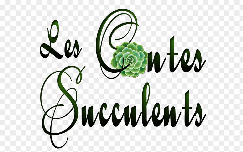 Suculent Graphic Design Calligraphy Logo PNG