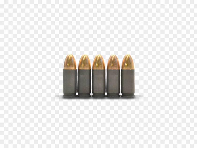 Bullets Image Ammunition 9×19mm Parabellum Full Metal Jacket Bullet Cartridge PNG