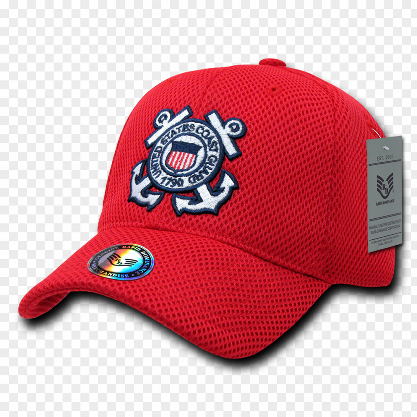 Cap Baseball United States Coast Guard Military Hat PNG