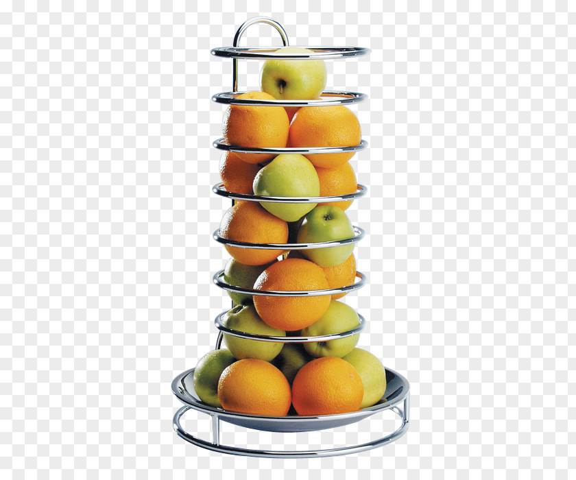 Fruit Stand Buffet Breakfast Lemon Squeezer Stainless Steel PNG