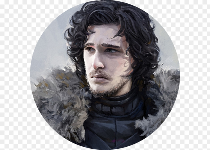 Game Of Thrones Portrait Jon Snow Art Commission PNG