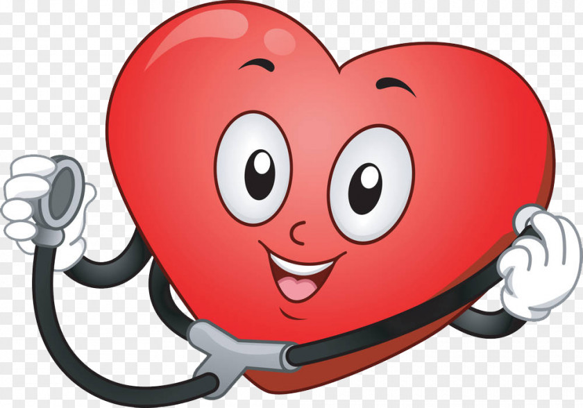 Heart Auscultation Stethoscope Cartoon Clip Art PNG
