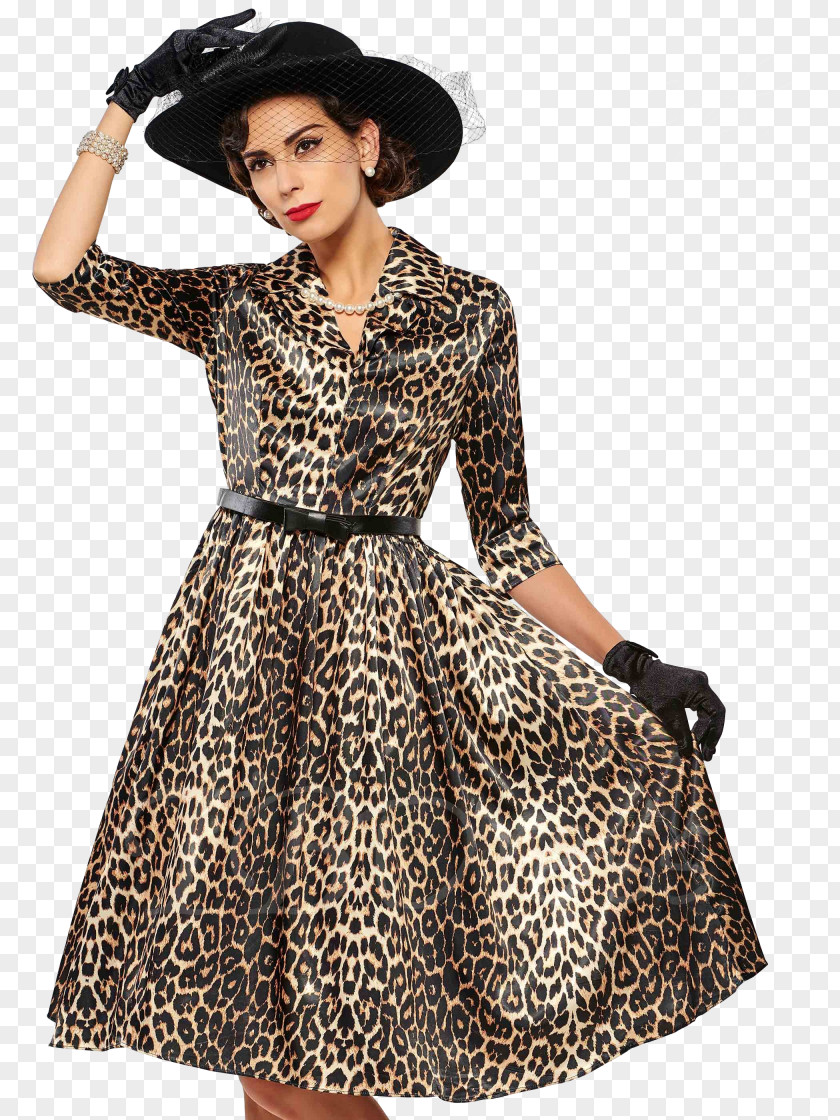 Leopard Clothing Cocktail Dress Coat Sleeve PNG