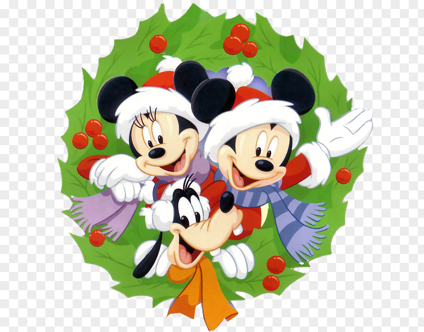 Mickey Mouse Christmas Clip Art Day Openclipart The Walt Disney Company PNG