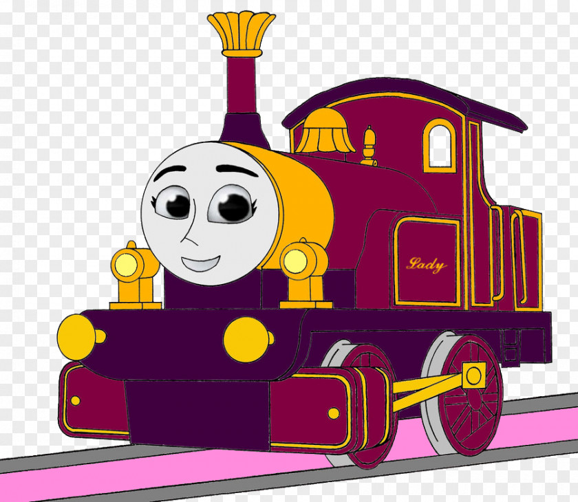 Mirrored Thomas Sodor Duck The Great Western Engine James Red Percy PNG