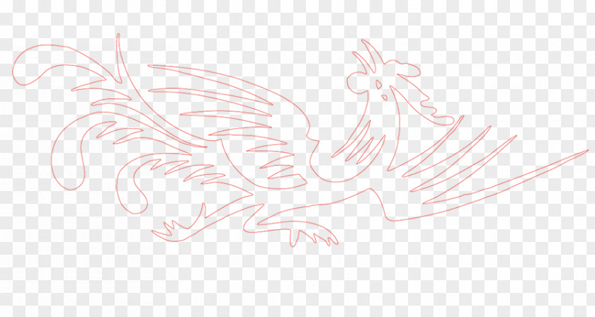 Red Phoenix Text Graphic Design Pattern PNG