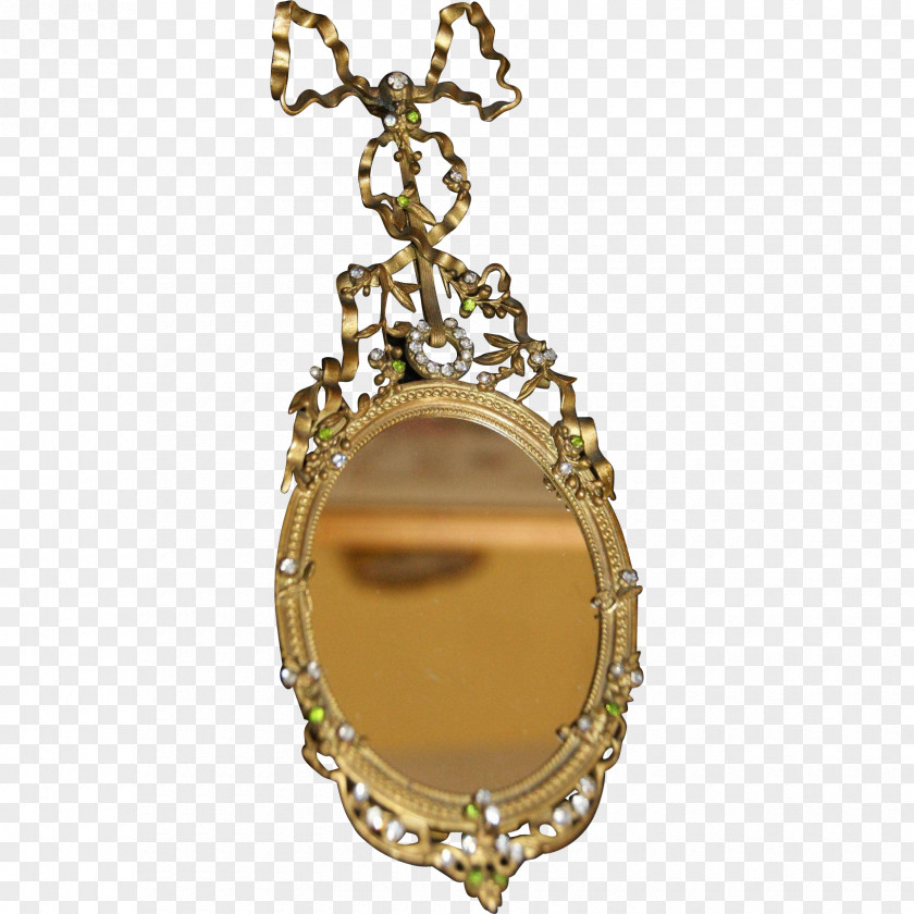 Bronze Mirrors Locket PNG