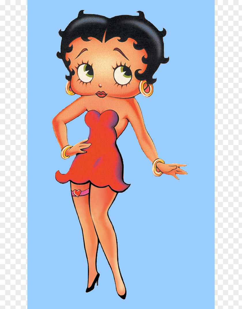 Cartoon Betty Boo Boop Hula Clip Art PNG