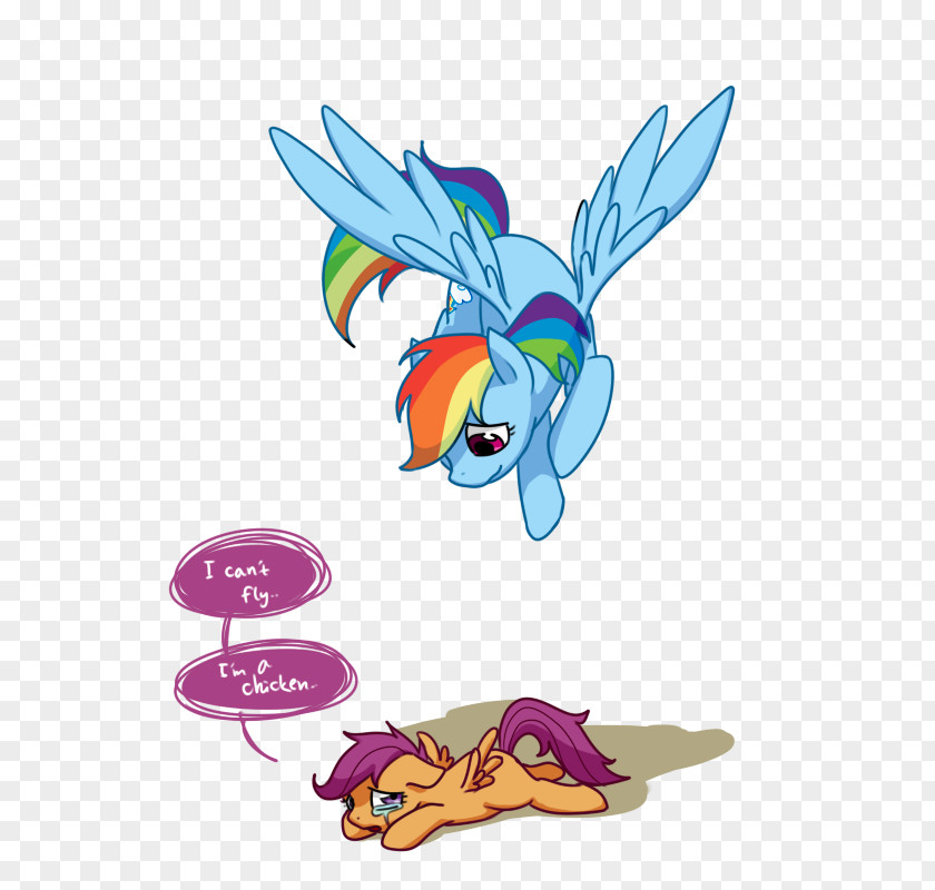 Flying My Little Pony Scootaloo Rainbow Dash DeviantArt PNG
