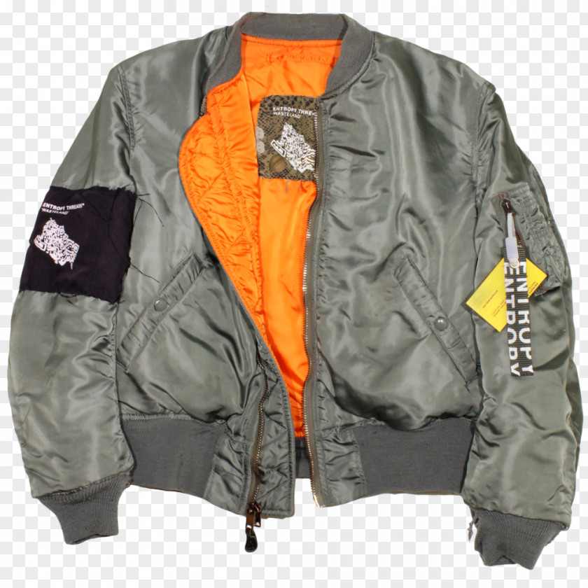 Jacket Leather Flight MA-1 Bomber Clothing PNG