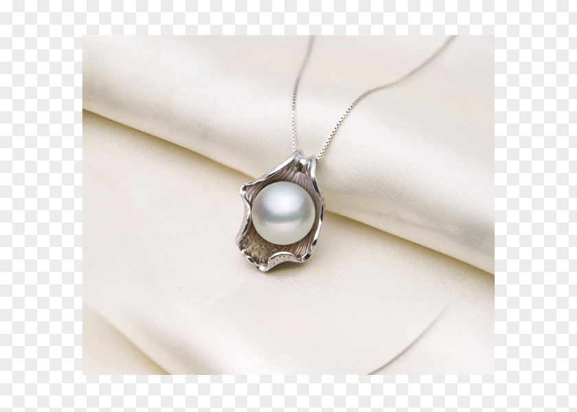 Pearl In Shells Body Jewellery Locket Necklace PNG