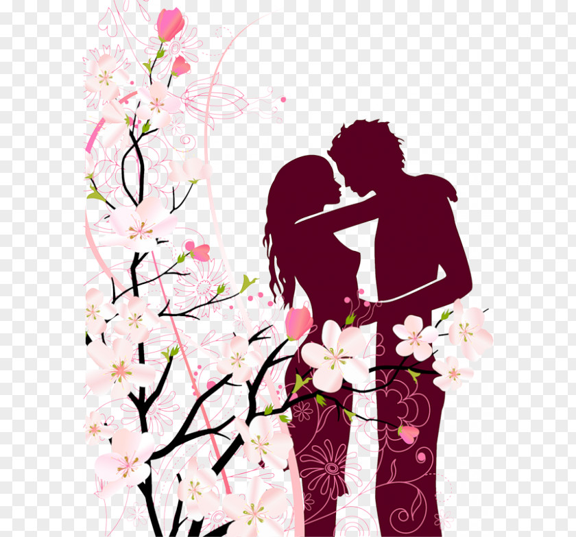 Valentine Silhouette Marriage Couple Love Husband Christianity PNG