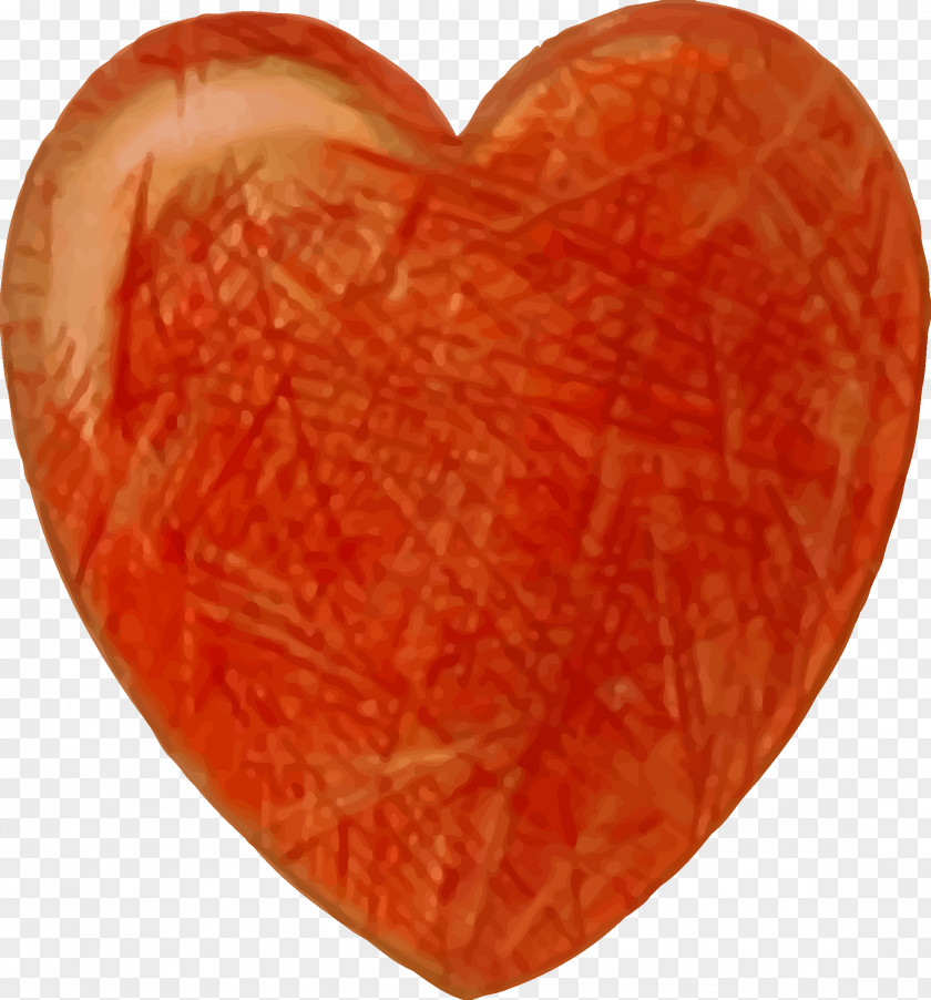 Well Packed Heart Drawing Clip Art PNG